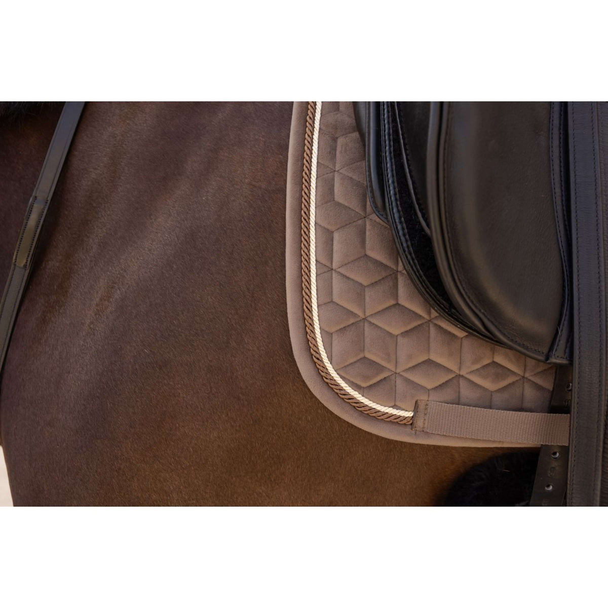 Kentucky Tapis de Selle Velvet Dressage Beige