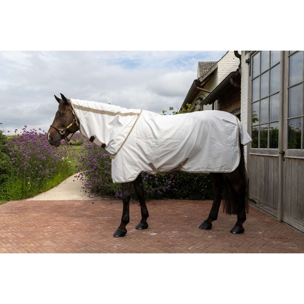 Kentucky Couverture d'Été Sweet Itch Comfort Blanc/Beige
