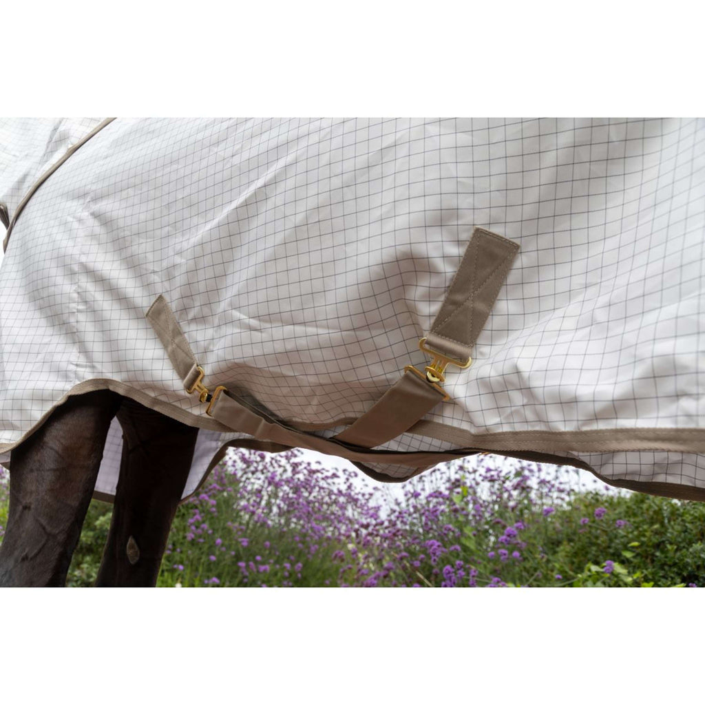 Kentucky Couverture d'Été Sweet Itch Comfort Blanc/Beige