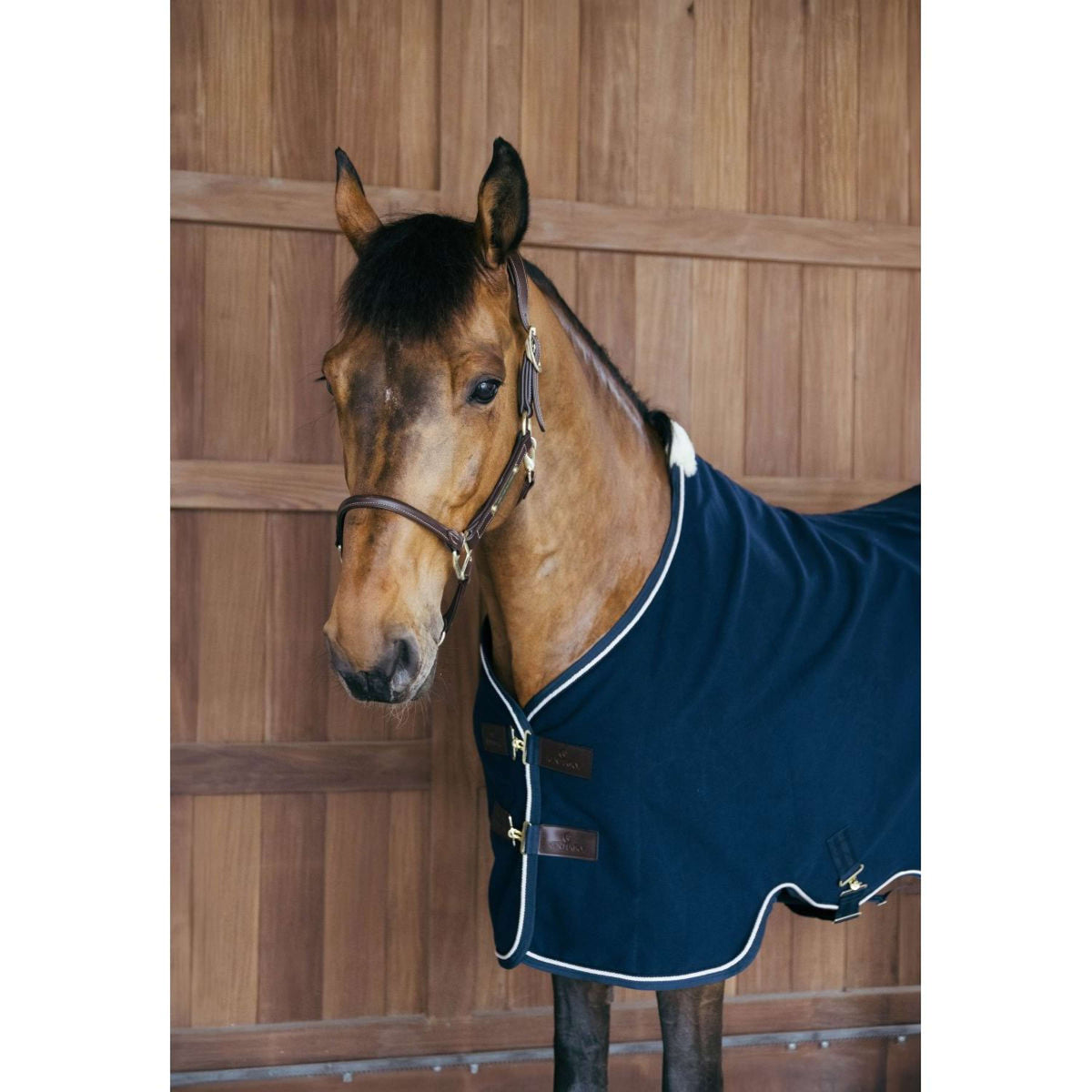 Kentucky Horsewear Couverture Polaire Vegan Wool Marin