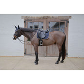Kentucky Horsewear Tapis de Selle Softshell Onion Quilt Dressage Marin/Beige
