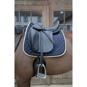 Kentucky Horsewear Tapis de Selle Softshell Onion Quilt Dressage Marin/Beige