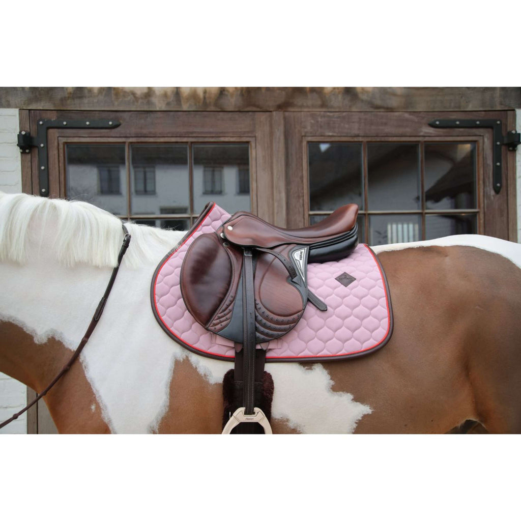 Kentucky Horsewear Tapis de Selle Onion Quilt Leather Neon de Saut Lavande