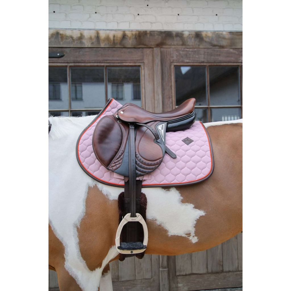 Kentucky Horsewear Tapis de Selle Onion Quilt Leather Neon de Saut Lavande