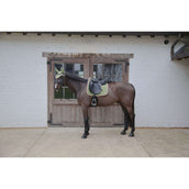 Kentucky Horsewear Tapis de Selle Softshell Onion Quilt Dressage Kaki/Vieux Rose