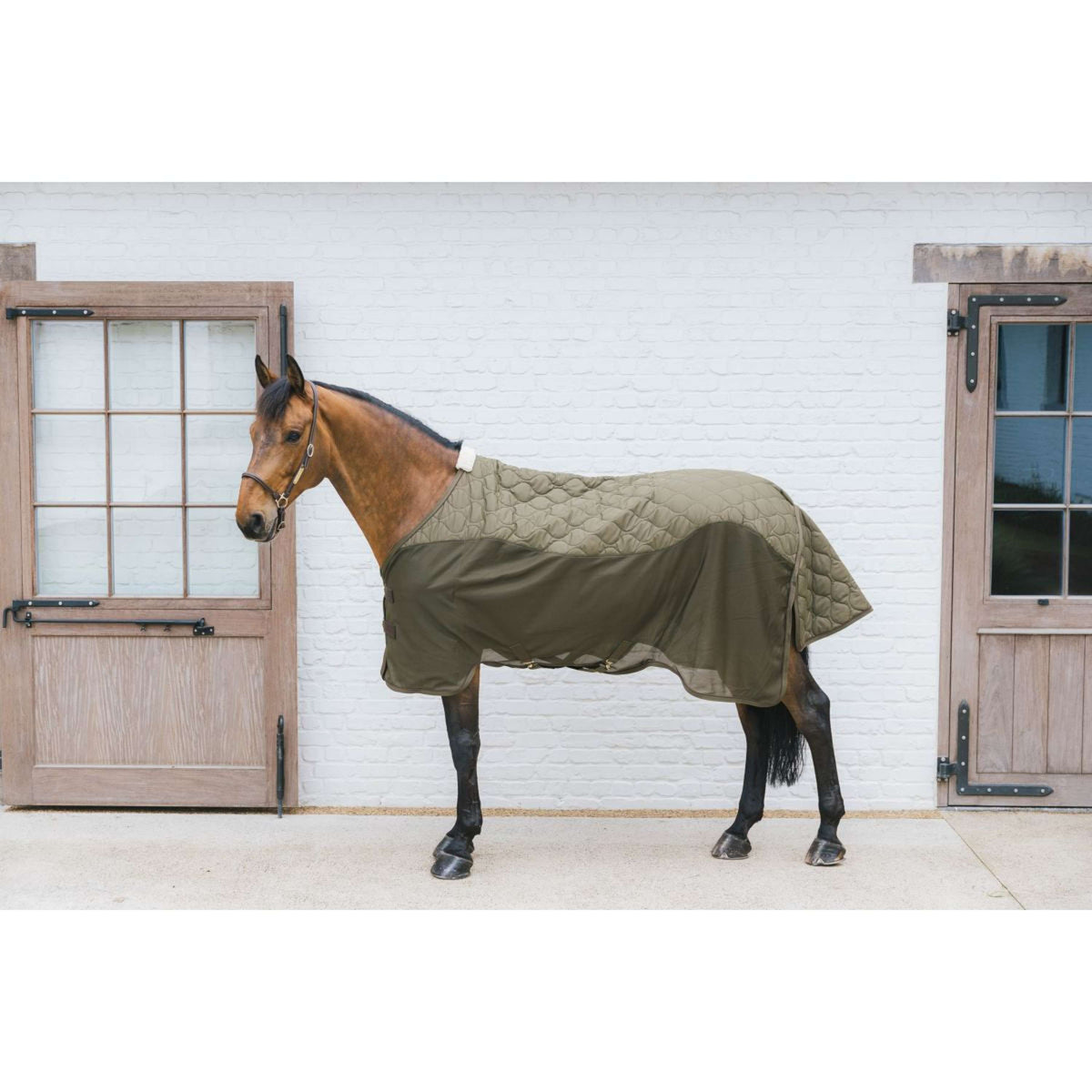 Kentucky Horsewear Couverture polaire plus fraîche Transport Pine Green