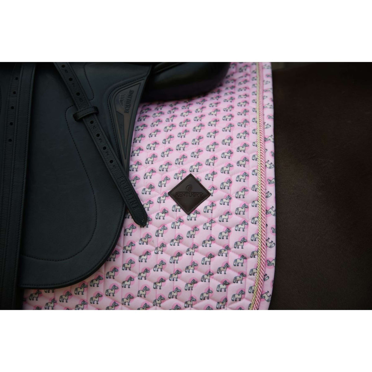 Kentucky Tapis de Selle Velvet Sammy Dressage Old Rose