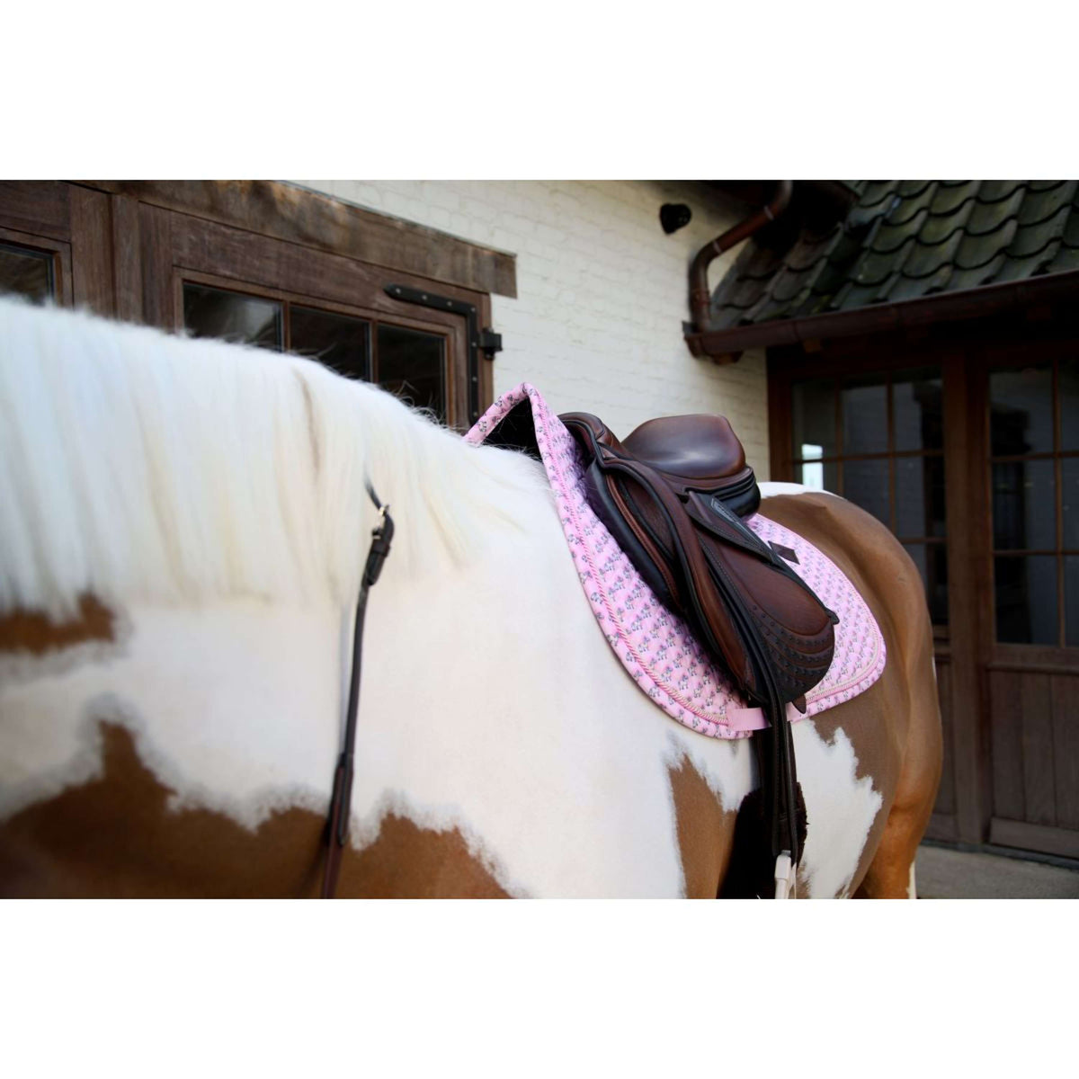 Kentucky Tapis de Selle Velvet Sammy de Saut Old Rose