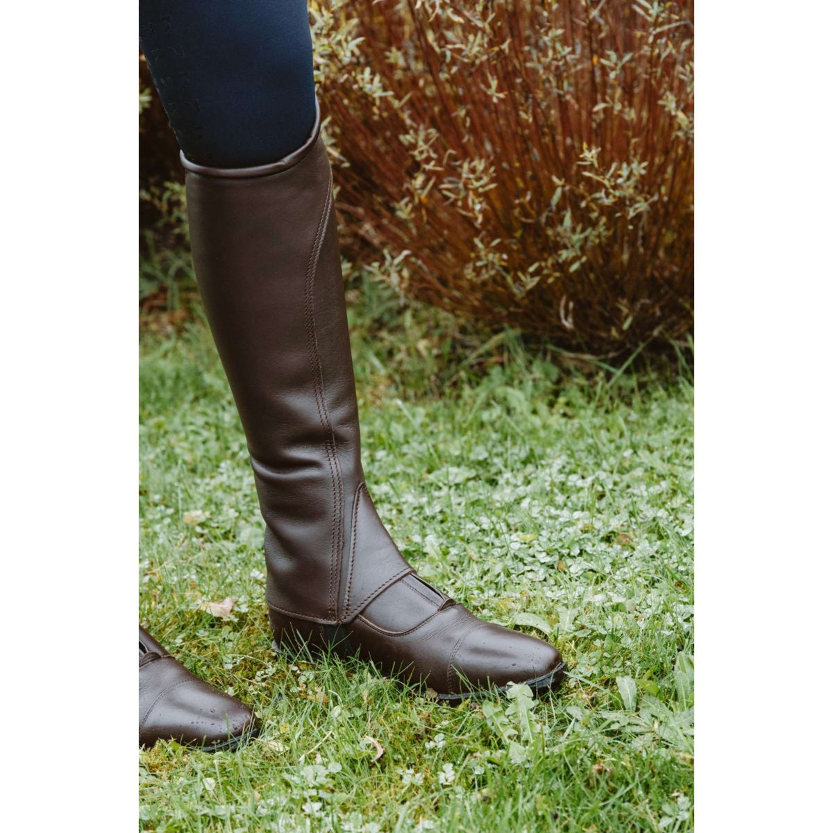 Dyon Jodhpurs Front Zipper Marron