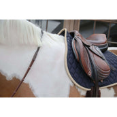 Kentucky Horsewear Tapis de Selle Softshell Onion Quilt de Saut Marin/Beige