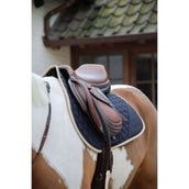 Kentucky Horsewear Tapis de Selle Softshell Onion Quilt de Saut Marin/Beige