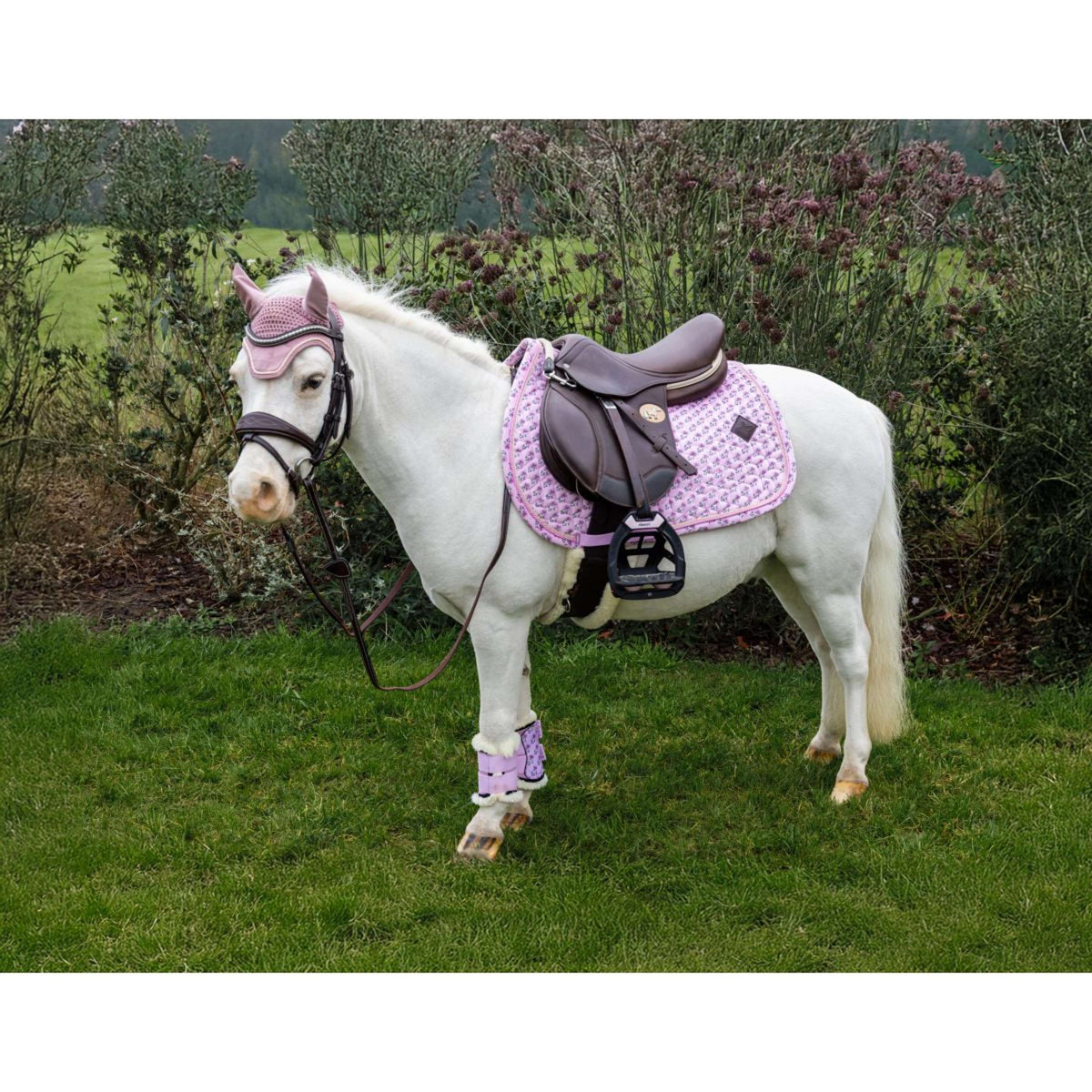 Kentucky Tapis de Selle Velvet Sammy de Saut Old Rose
