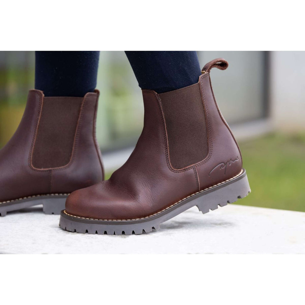 Dyon Chelsea Boots Marron