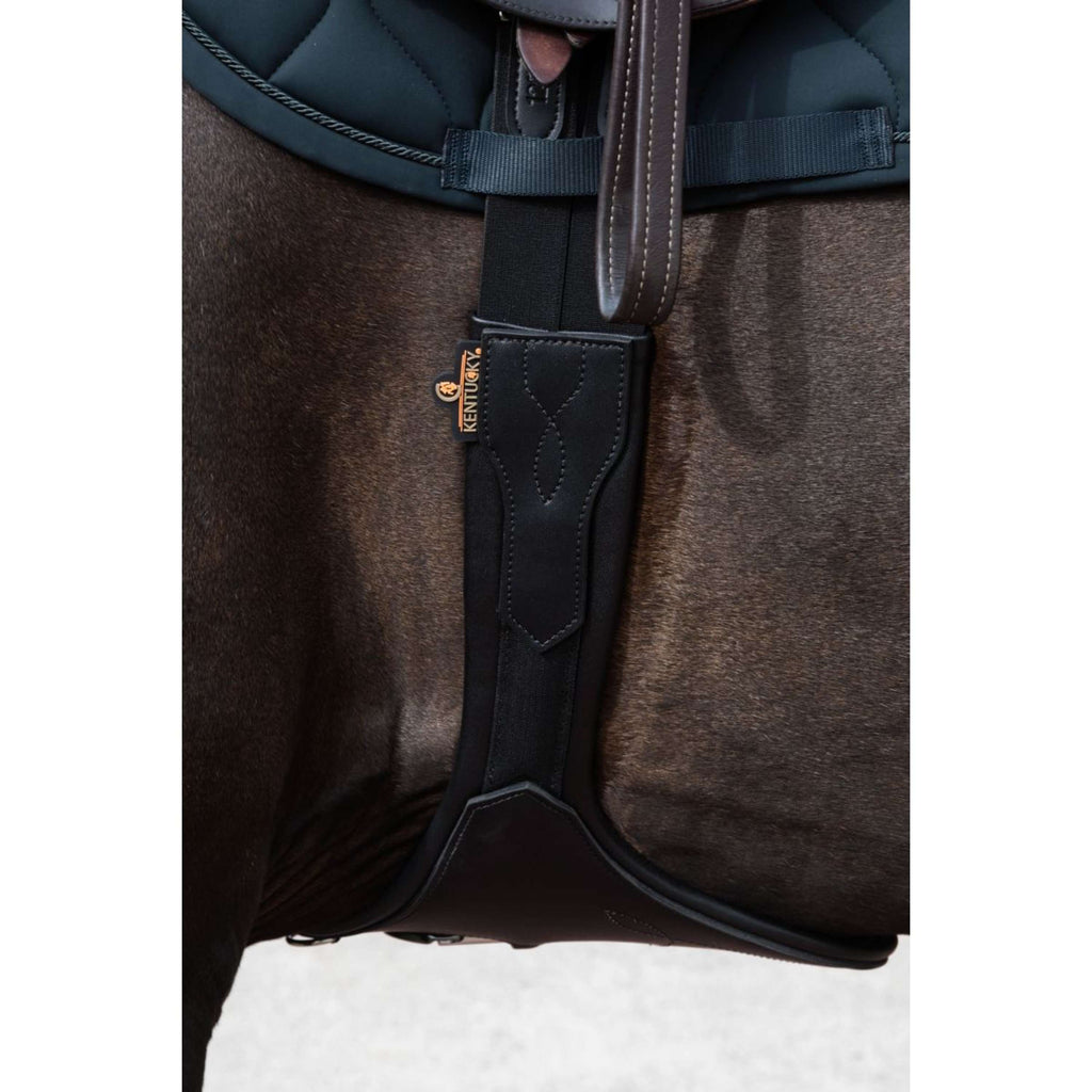 Kentucky Horsewear Sangle d'Obstacle Rabat Ventral Anatomic Noir