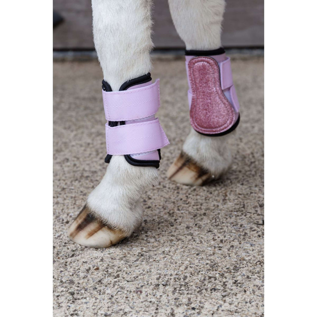 Kentucky Horsewear Guêtres Glitter Unicorn Rose Vieux