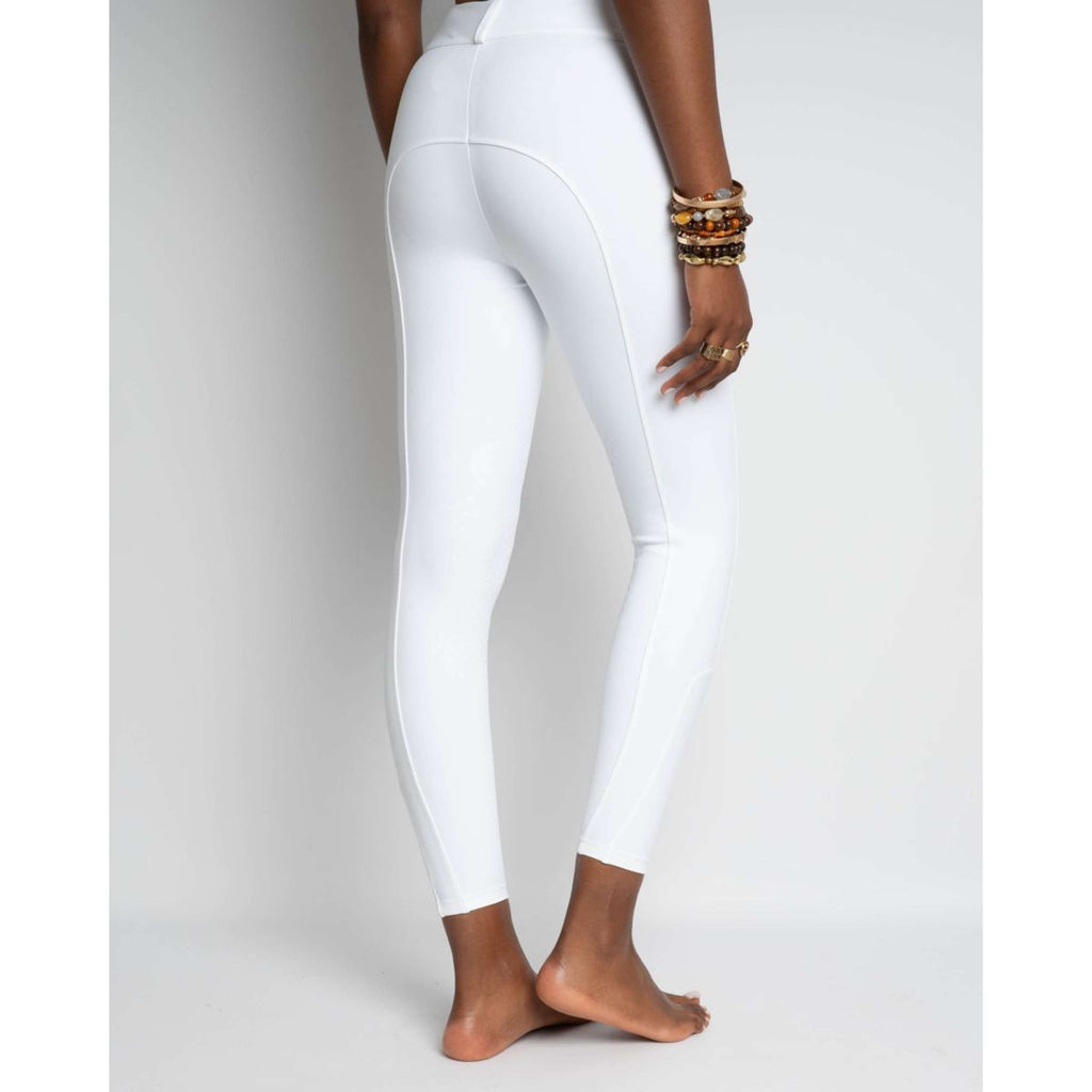 Kentucky Pantalon d'Équitation Miami Knee Grip Femme Blanc