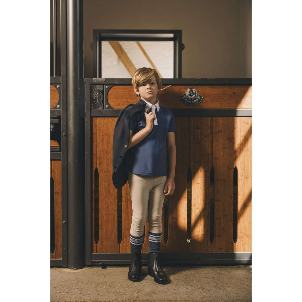 Kentucky Legging d'Équitation Mexico Knee Grip Boys Beige