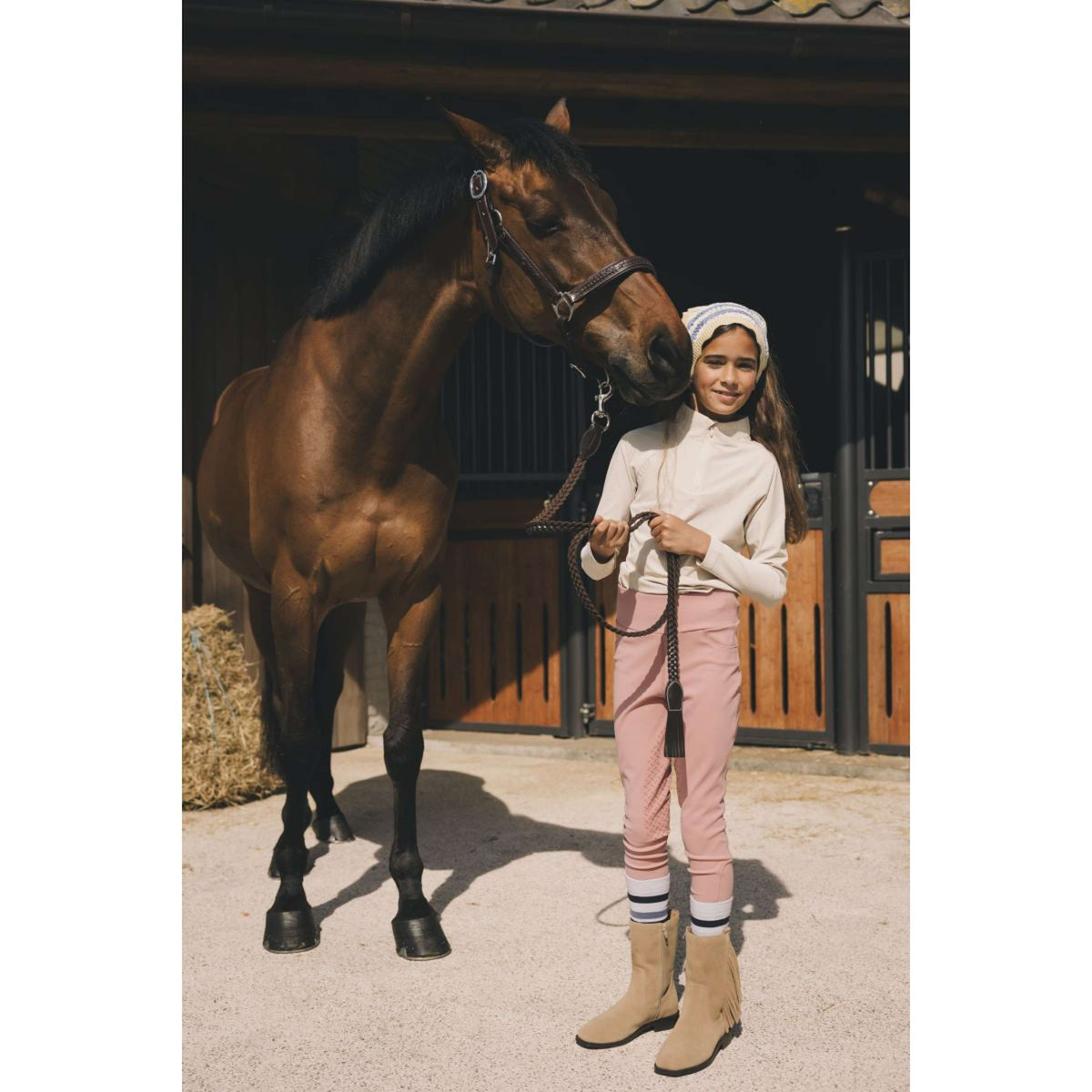 Kentucky T-shirt Randonnée Madrid Girls Beige