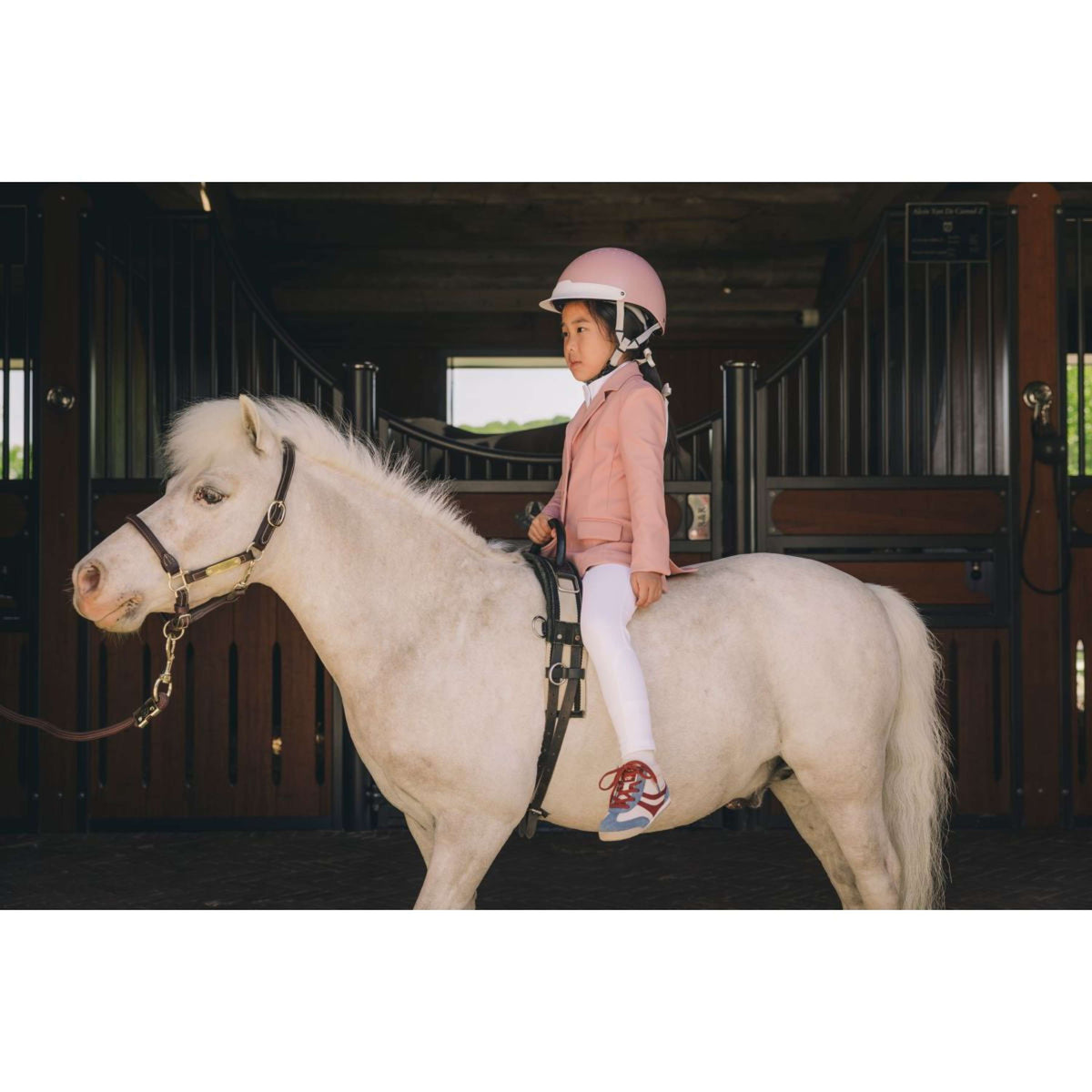 Kentucky Legging d'Équitation Miami Knee Grip Girls Blanc