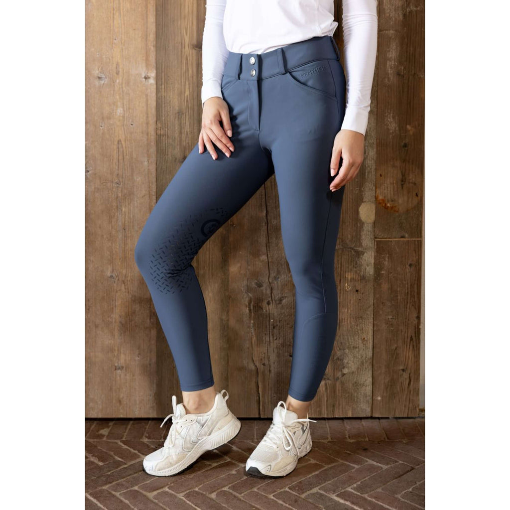 Kentucky Pantalon d'Équitation Miami Knee Grip Femme Bleu Océan