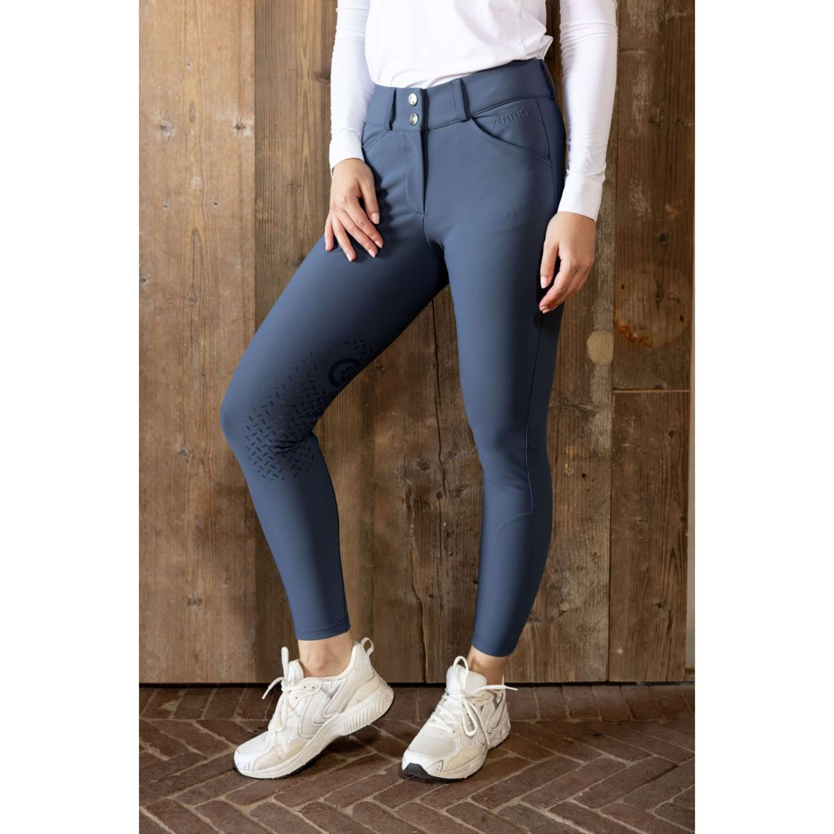 Pantalon D'équitation Kerrits Femme - Taille 1X - Denim Bleu - Neuf