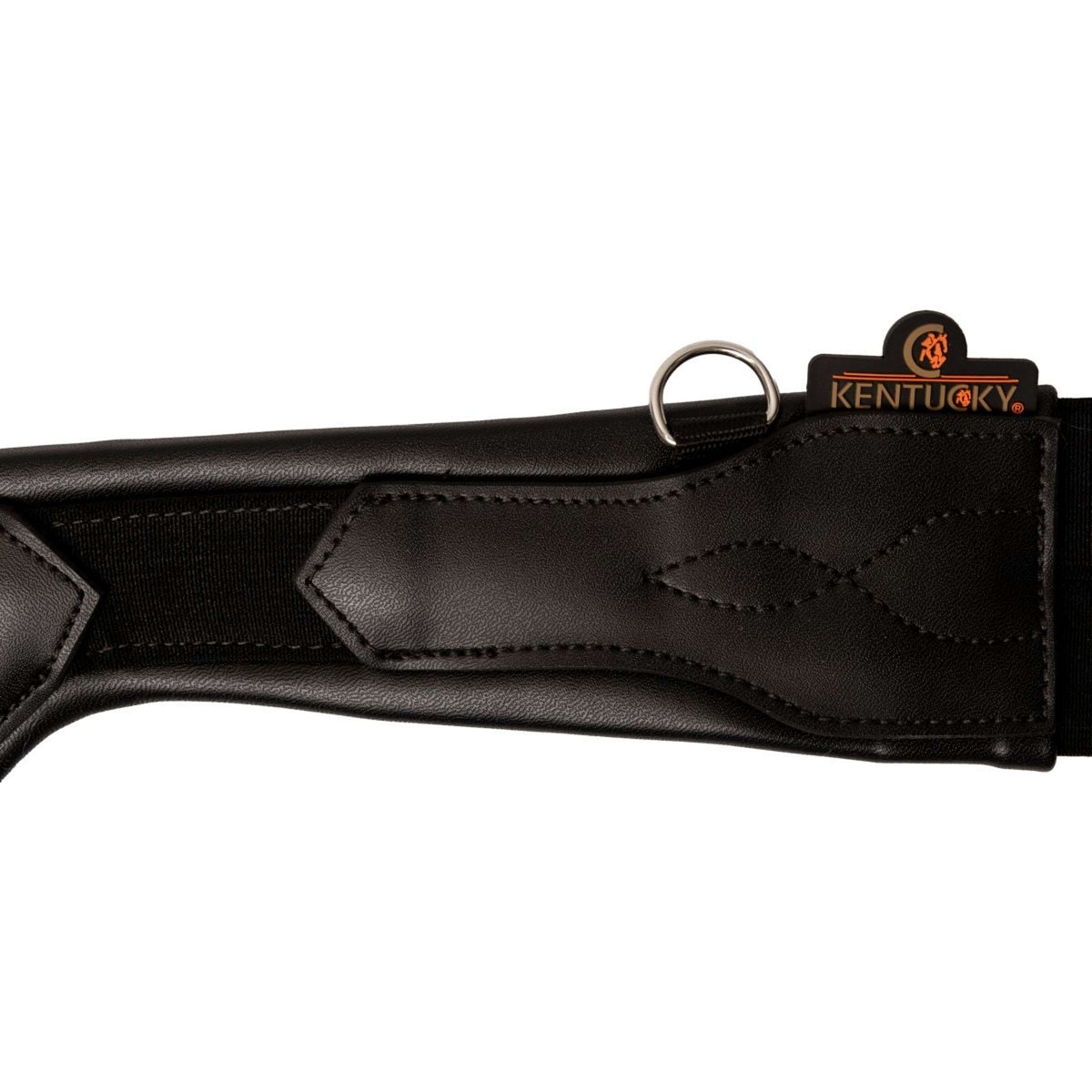 Kentucky Horsewear Sangle d'Obstacle Rabat Ventral Anatomic Noir