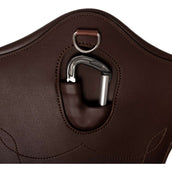 Kentucky Horsewear Sangle d'Obstacle Rabat Ventral Anatomic Marron