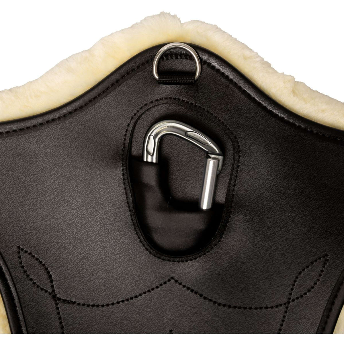 Kentucky Horsewear Sangle d'Obstacle Anatomic Sheepskin Noir