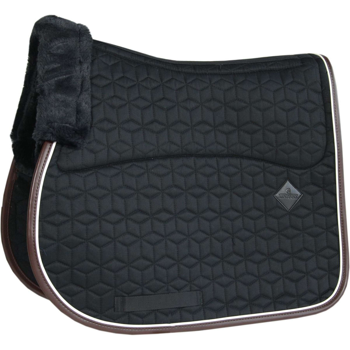 Kentucky Tapis de Selle Skin Friendly de Saut Noir
