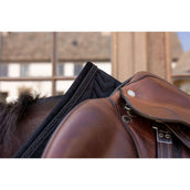 Kentucky Tapis de Selle Velvet Mini Pearls de Saut Noir