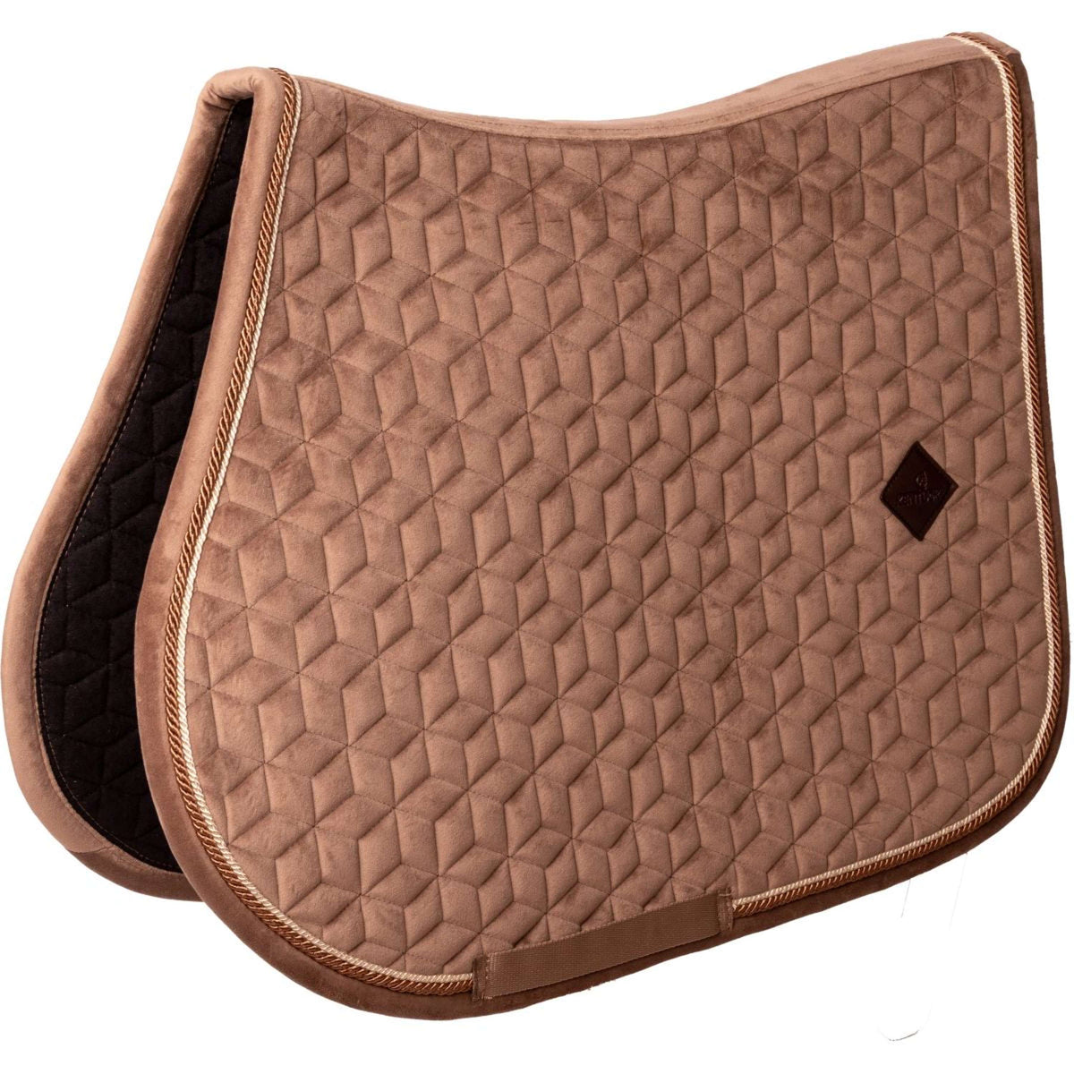 Kentucky Tapis de Selle Velvet de Saut Beige