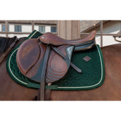 Kentucky Tapis de Selle Velvet de Saut Pine Green