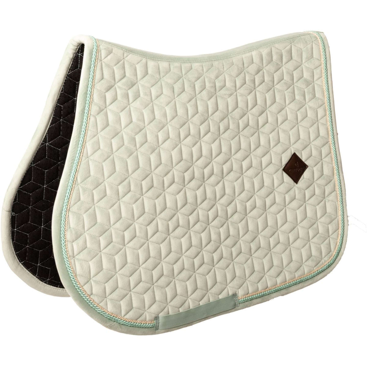 Kentucky Tapis de Selle Velvet de Saut Menthe