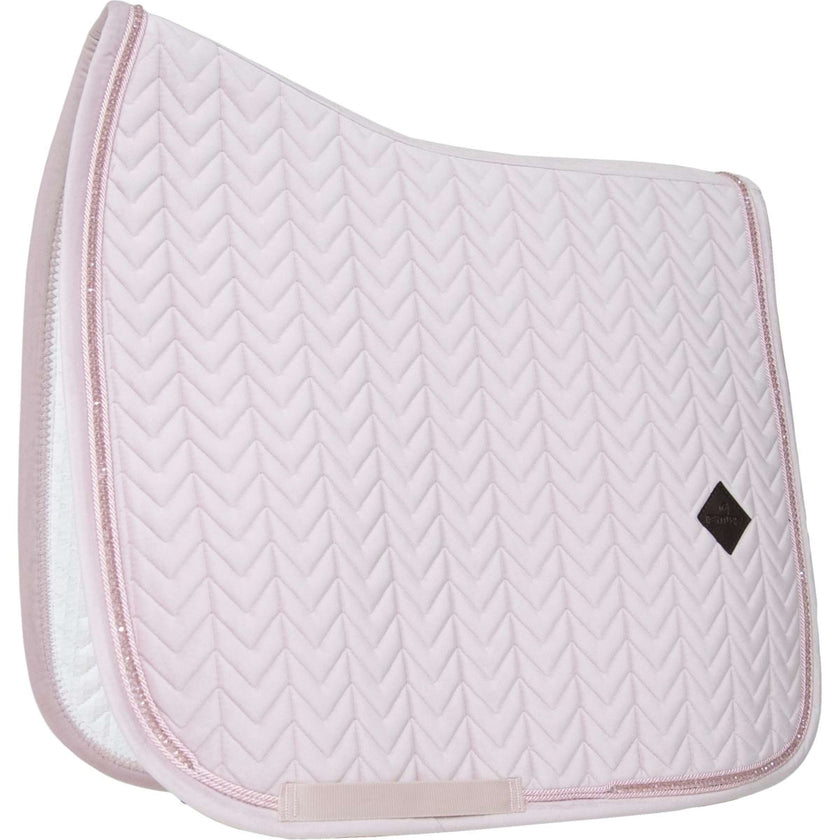 Kentucky Tapis de Selle velours Pearls Dressage Soft Rose Kentucky Tapis de Selle velours Pearls Dressage Soft Rose