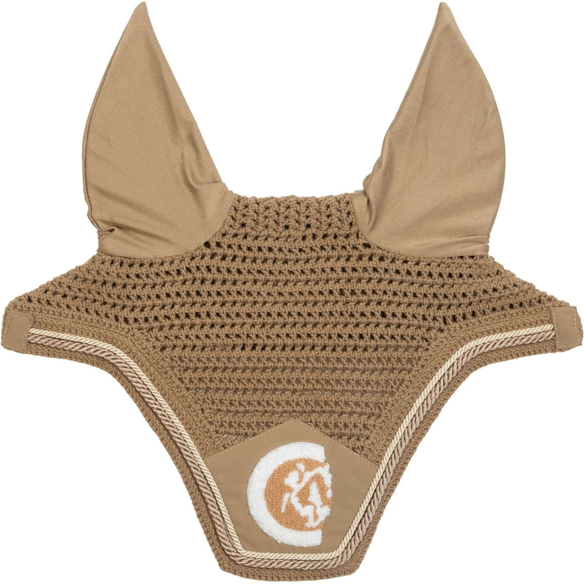Kentucky Bonnet Anti-Mouches Wellington Soundless 3D Logo Rope Beige