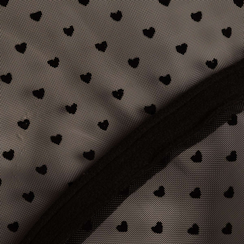 Kentucky Masque Anti-Mouches Heart avec Oreilles et Nez Noir