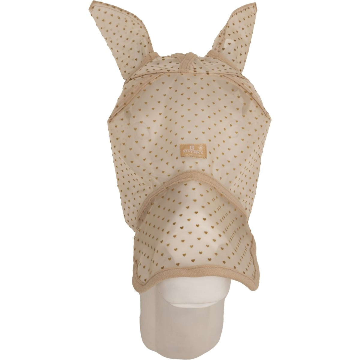 Kentucky Masque Anti-Mouches Heart avec Oreilles et Nez Beige
