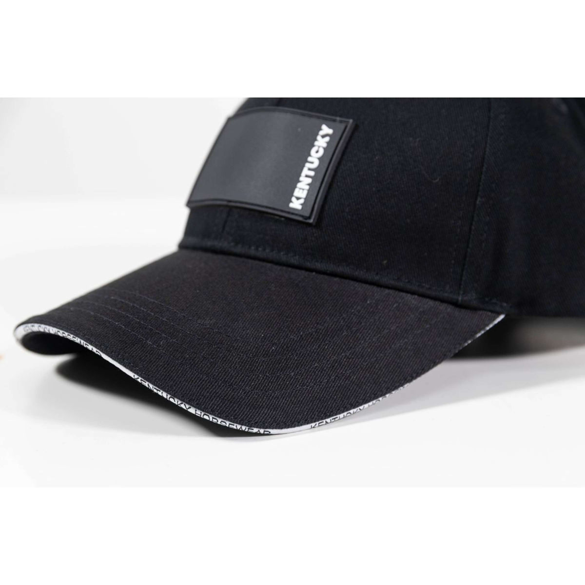 Kentucky Casquette Rubber Logo Noir