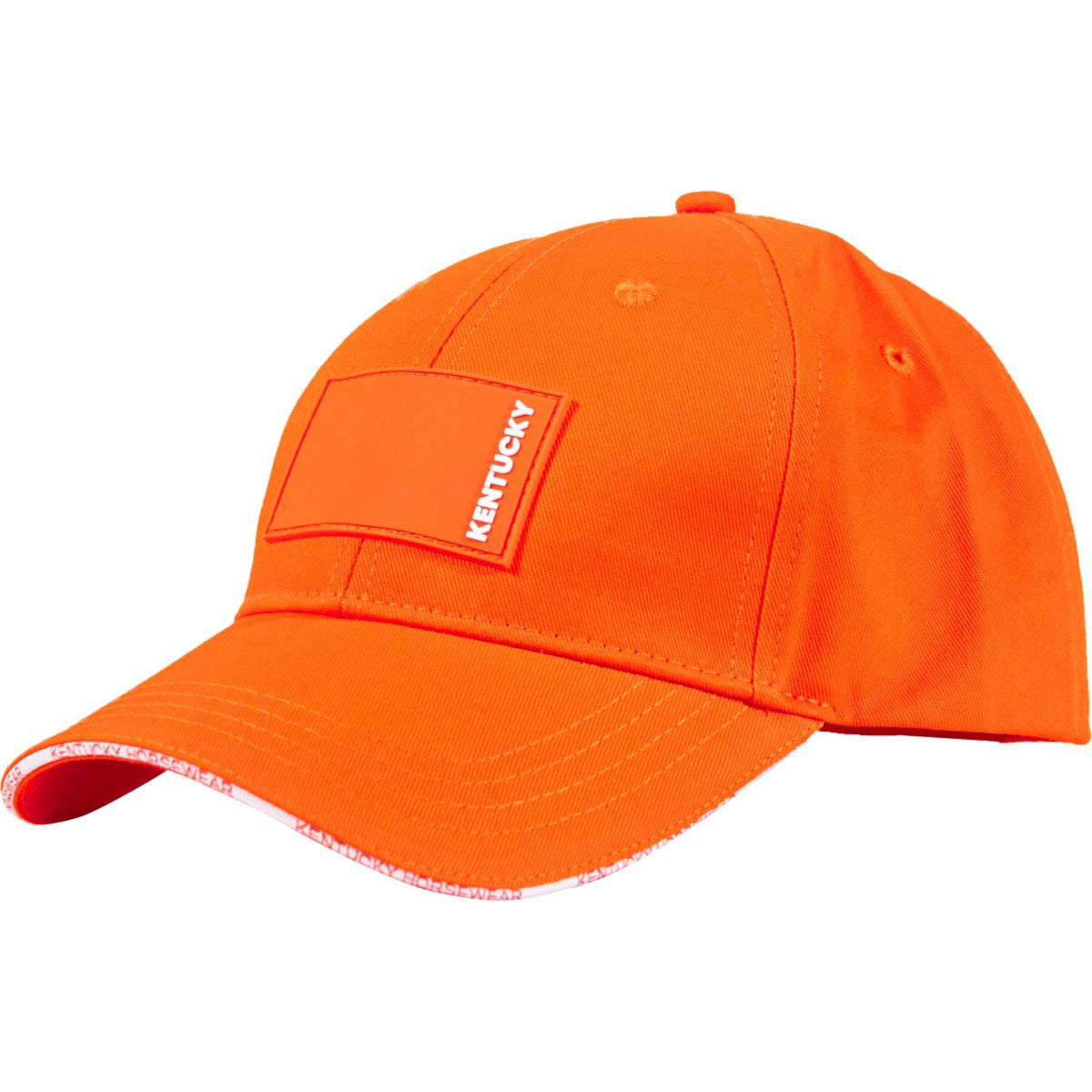 Kentucky Casquette Rubber Logo Orange