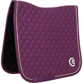 Kentucky Horsewear Tapis de Selle Onion Quilt 3D Logo Dressage Violet