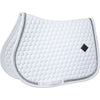 Kentucky Tapis de Selle Glitter Blanc/Argent