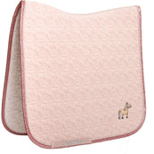 Kentucky Horsewear Tapis de Selle Unicorn Head Glitter Dressage Soft Rose