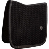 Kentucky Tapis de Selle Velvet Mini Pearls Dressage Noir