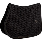 Kentucky Tapis de Selle Velvet Mini Pearls de Saut Noir