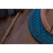 Kentucky Tapis de Selle Velvet Mini Pearls de Saut Marin