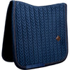 Kentucky Tapis de Selle Velvet Mini Pearls Dressage Marin