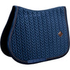 Kentucky Tapis de Selle Velvet Mini Pearls de Saut Marin