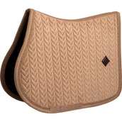 Kentucky Tapis de Selle Velvet Mini Pearls de Saut Beige