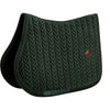 Kentucky Tapis de Selle Velvet Mini Pearls de Saut Pine Green