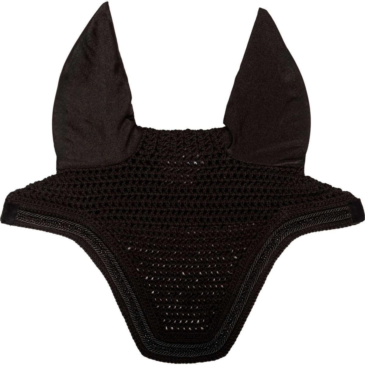 Kentucky Bonnet Anti-Mouches Wellington Soundless Velvet Mini Pearls Noir